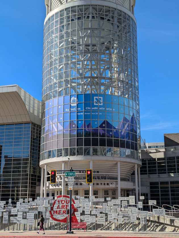 Kubecon NAの会場 Kubecon NAの会場